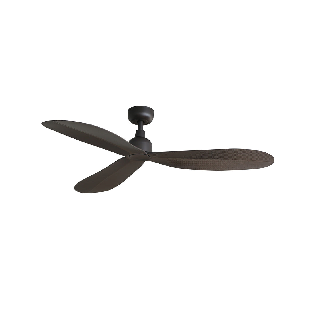 Ventilateur de plafond Palma marron sans lumière de Faro Barcelona
