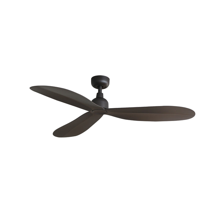 Ventilateur de plafond Palma marron sans lumière de Faro Barcelona