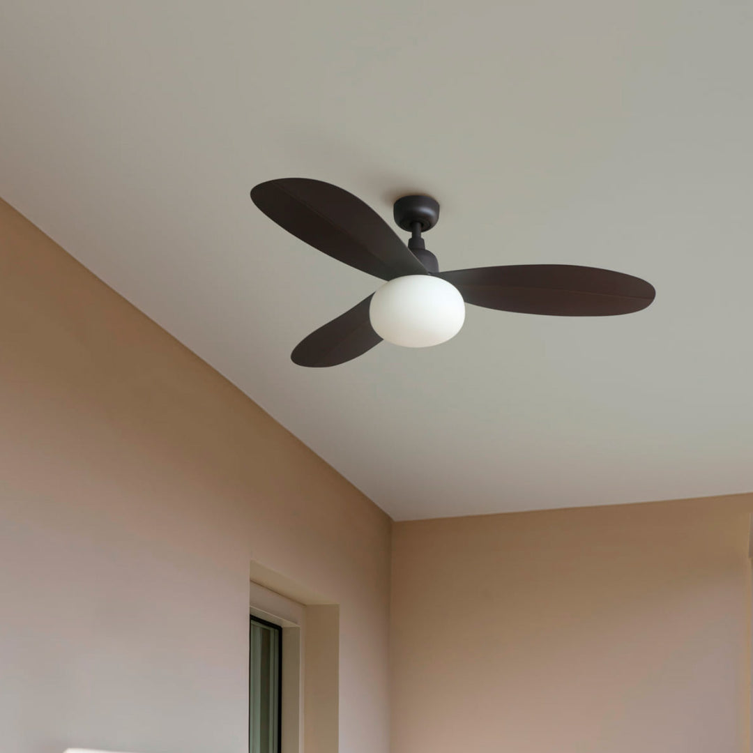 Ventilateur de plafond Palma avec lumière en situation