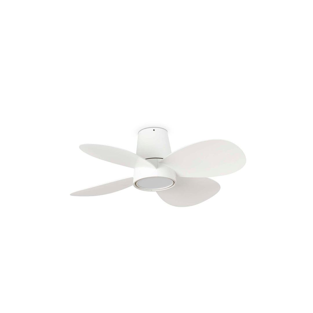 Ventilateur de plafond Klover blanc de Faro Barcelona