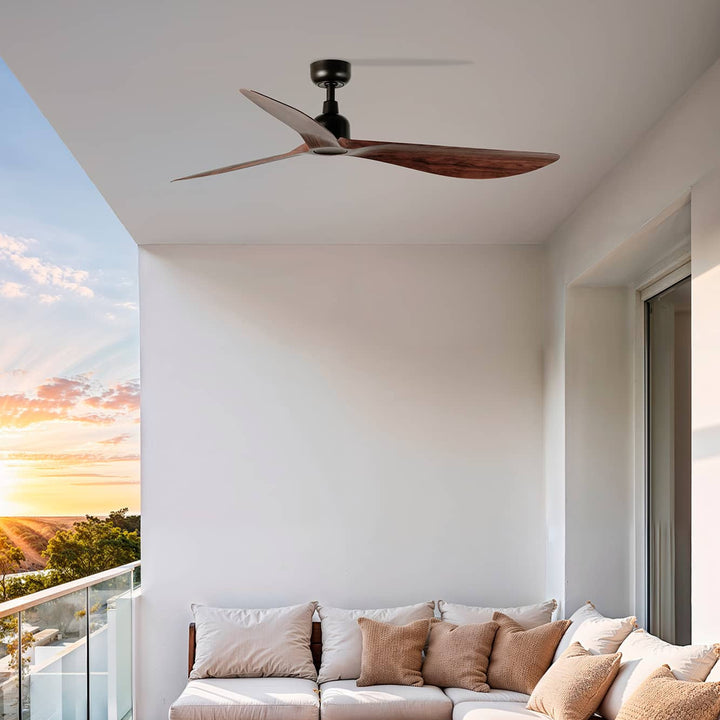 Ventilateur de plafond Outwood dans un intérieur
