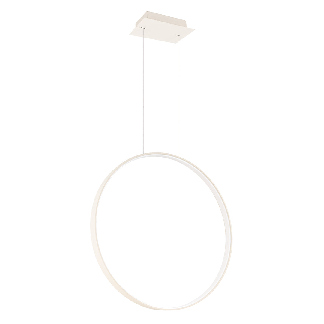 Suspension anneau RIO beige vue d'ensemble