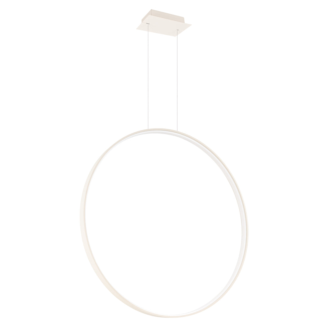 Suspension anneau RIO beige vue d'ensemble
