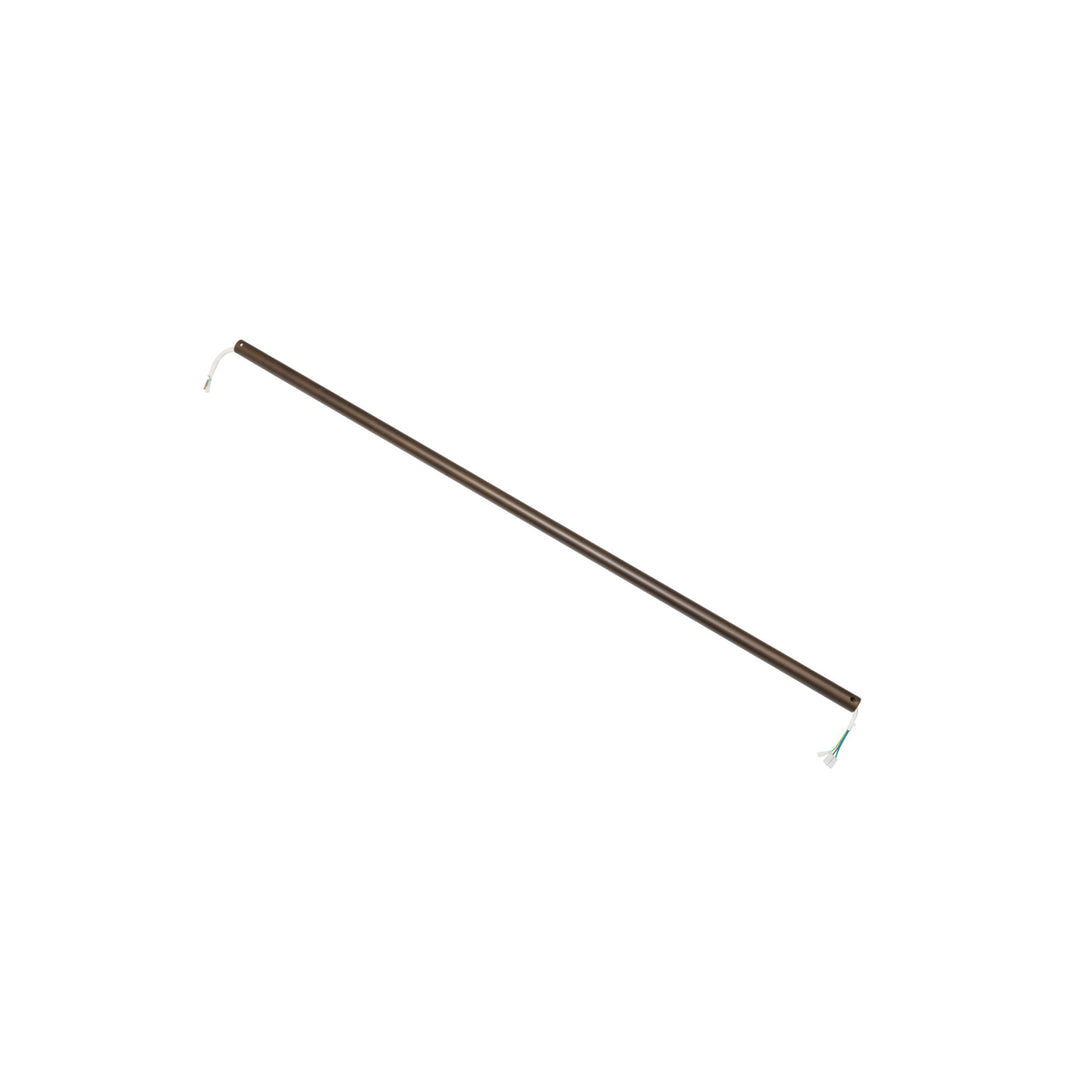 Tige d'extension marron pour ventilateur Morea de Faro Barcelona