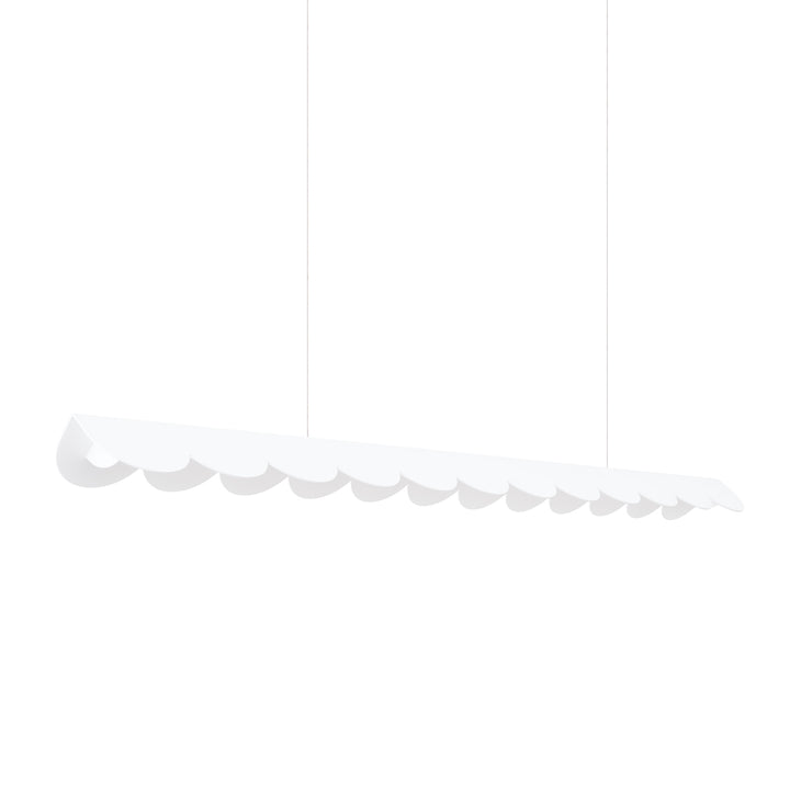 Suspension BISCUIT blanc vue d'ensemble