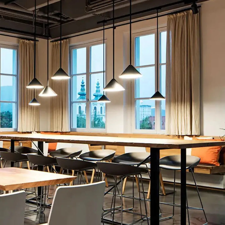 Suspension led acrylique moderne éclairage style design