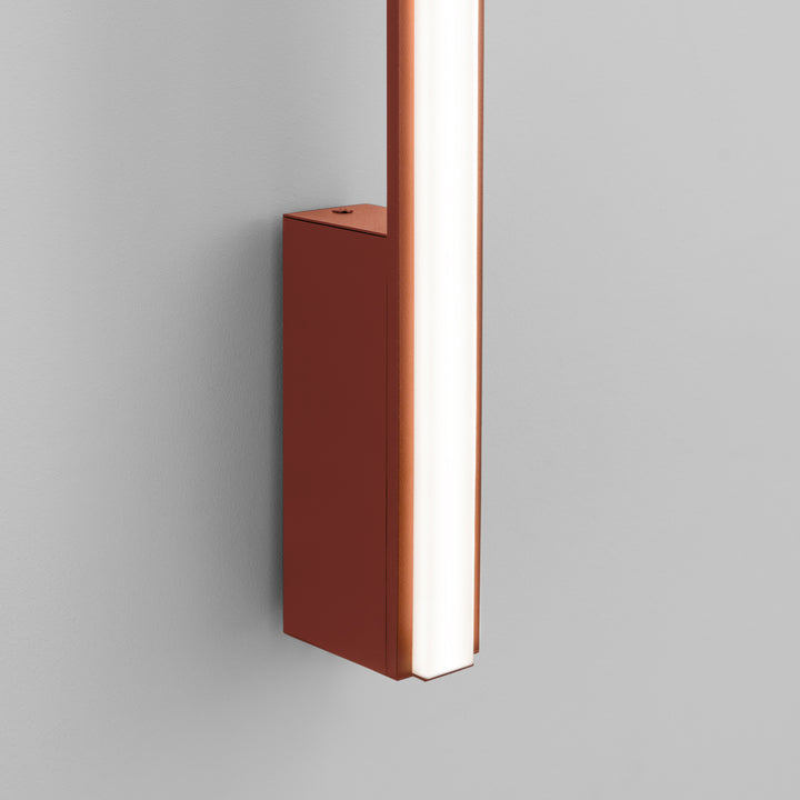 Applique Murale | LAGOM 90 4000K (Rouge Ocre)