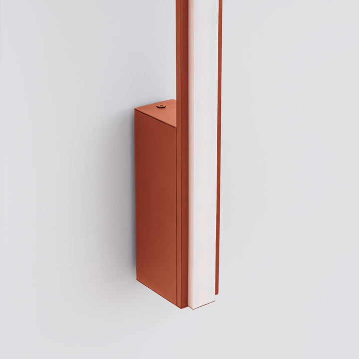 Applique Murale | LAGOM 90 4000K (Rouge Ocre)