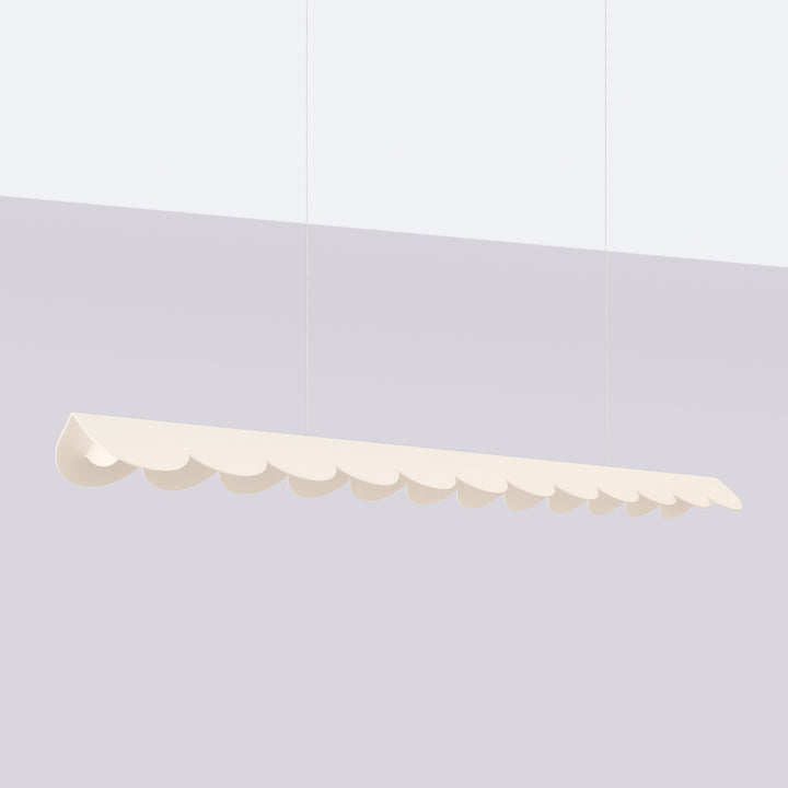 Suspension BISCUIT beige éteinte, suspendue