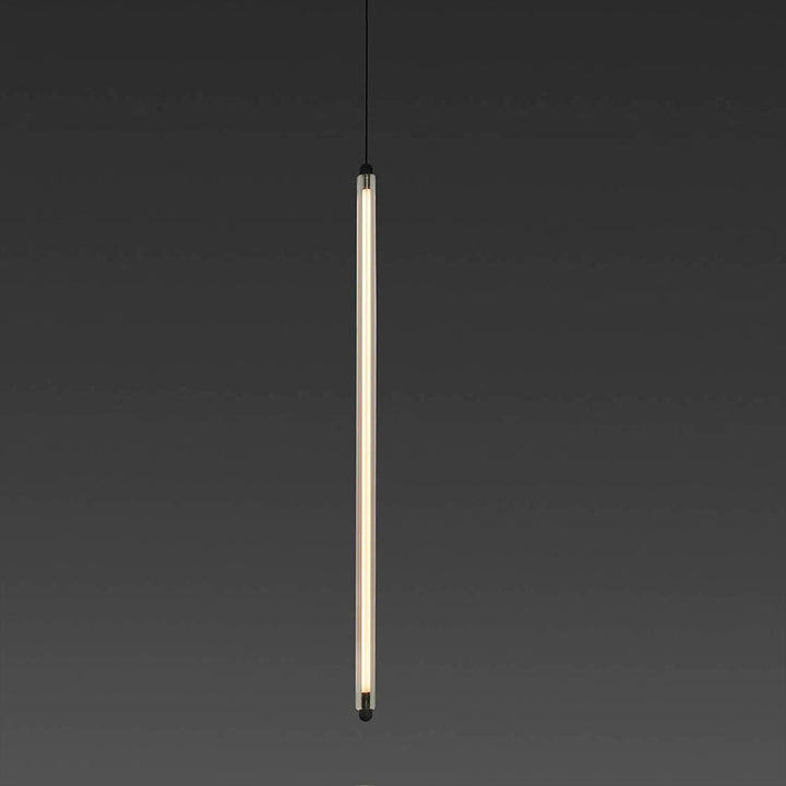 Suspension LED Lumina 900 noire de Faro Barcelona, vertical, encastrable sans cadre