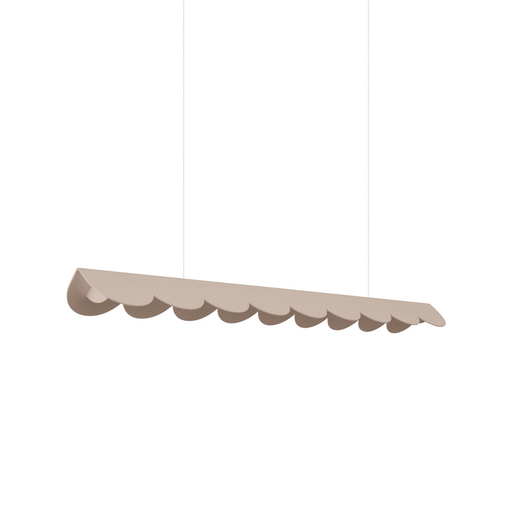 Suspension BISCUIT taupe vue d'ensemble