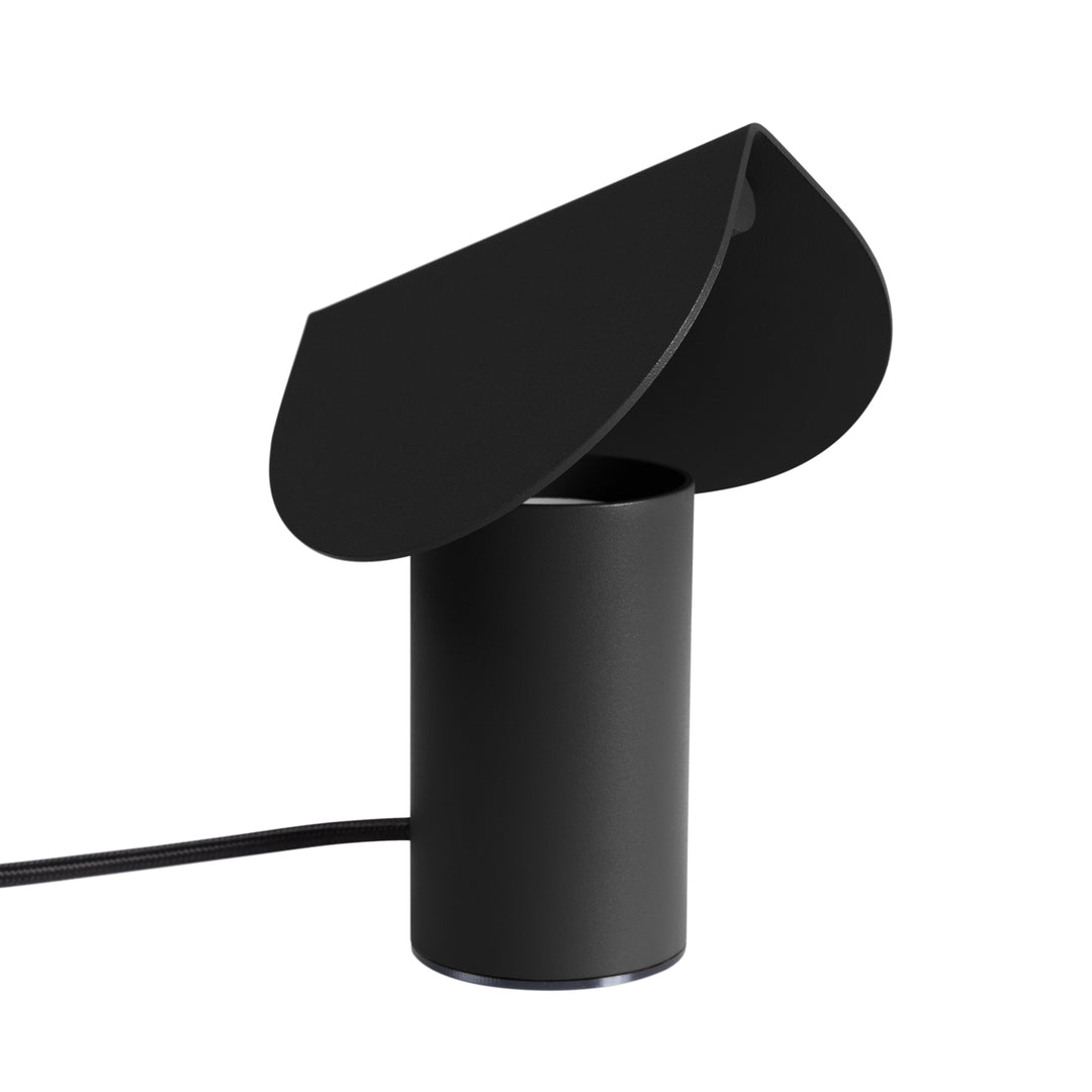 Lampe à poser BISCUIT noir vue d'ensemble