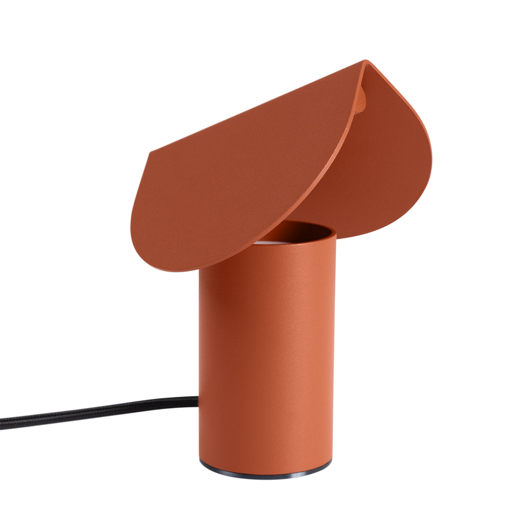Lampe à poser BISCUIT ocre rouge vue d'ensemble