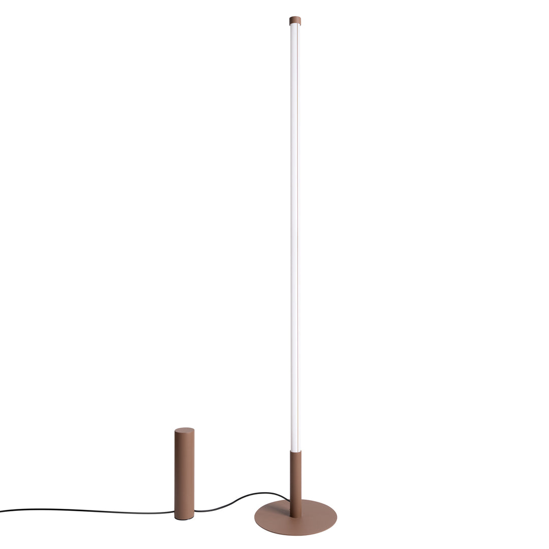 Lampadaire TRANG marron vue d'ensemble