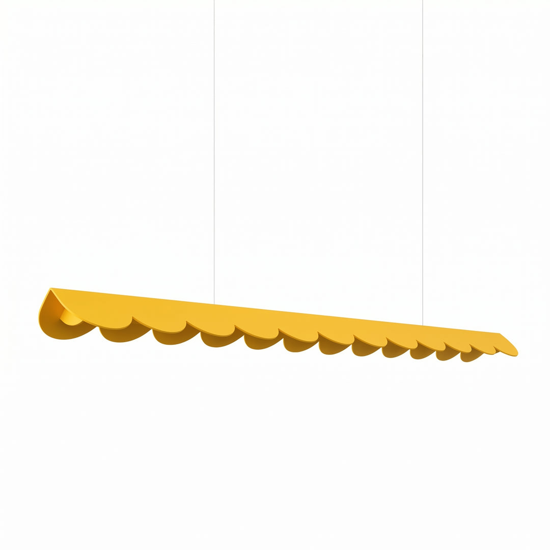 Suspension BISCUIT jaune vue d'ensemble