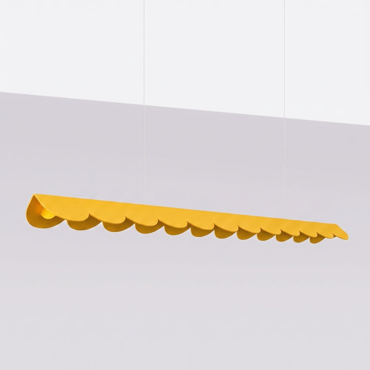 Suspension BISCUIT jaune éteinte, suspendue
