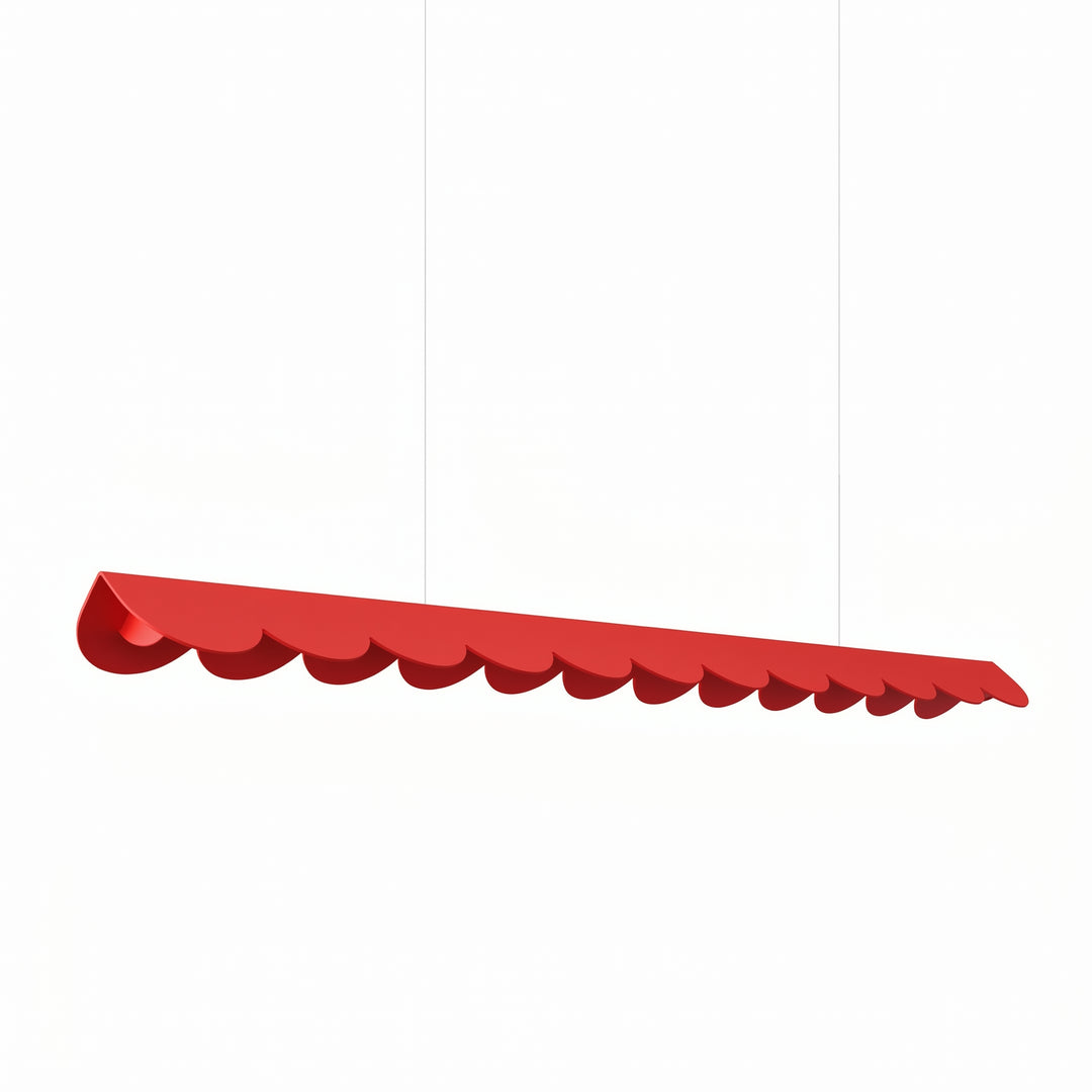 Suspension BISCUIT rouge vue d'ensemble