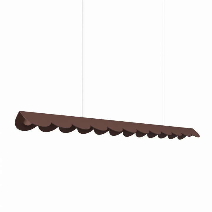 Suspension BISCUIT marron vue d'ensemble