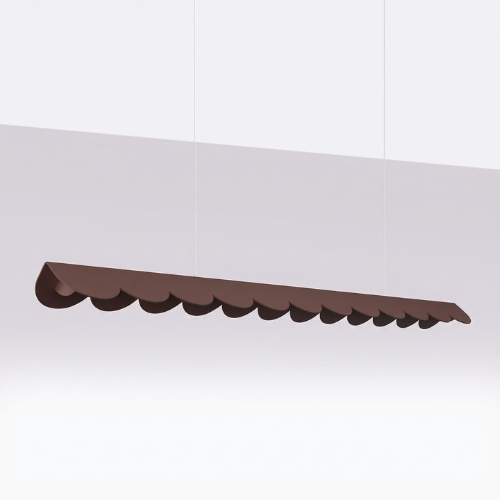 Suspension BISCUIT marron éteinte, suspendue
