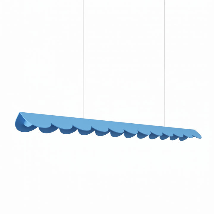 Suspension BISCUIT bleu clair vue d'ensemble