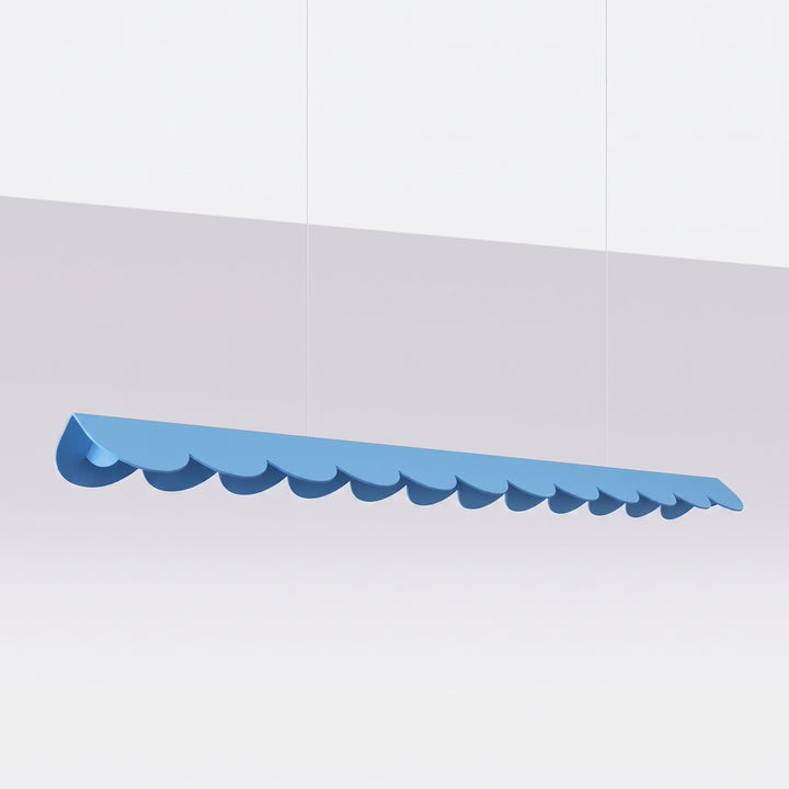 Suspension BISCUIT bleu clair éteinte, suspendue