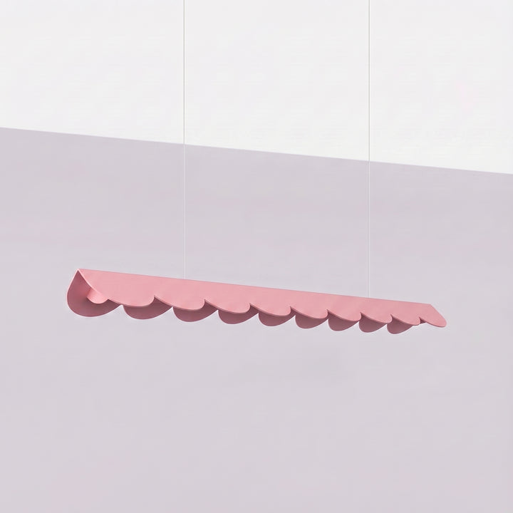 Suspension BISCUIT rose éteinte, suspendue