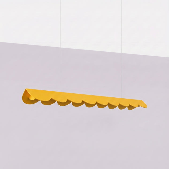 Suspension BISCUIT jaune éteinte, suspendue