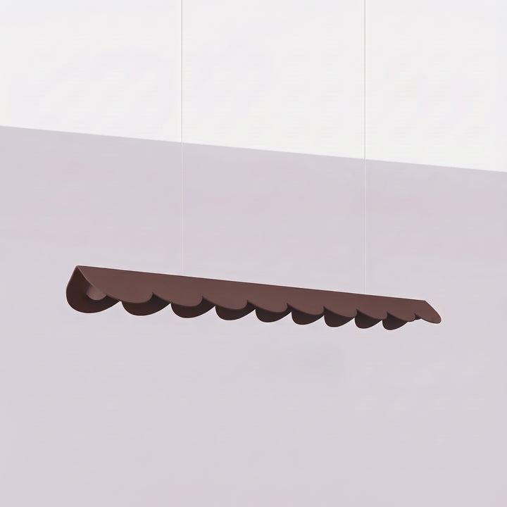 Suspension BISCUIT marron éteinte, suspendue