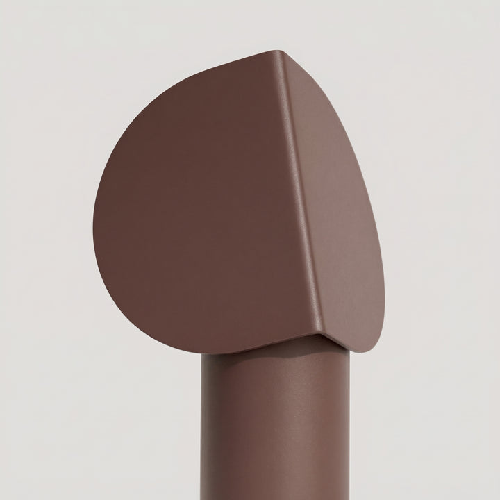 Lampe à poser BISCUIT marron vue de face
