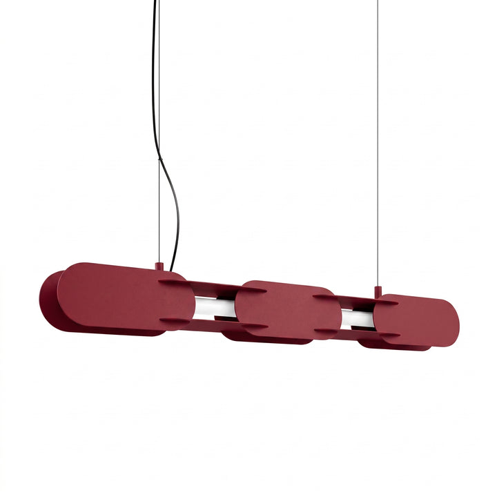 Suspension CHAIN bordeaux vue d'ensemble