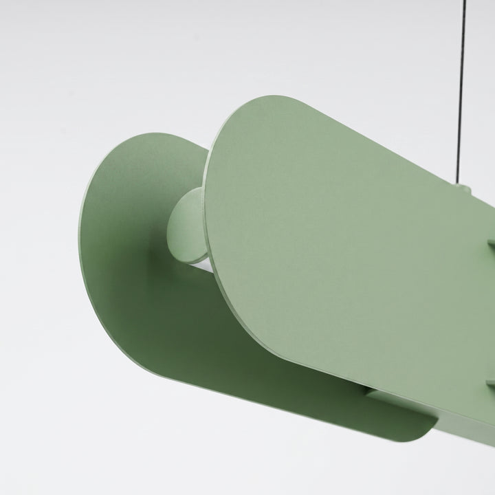 Suspension CHAIN sauge détail d'un maillon