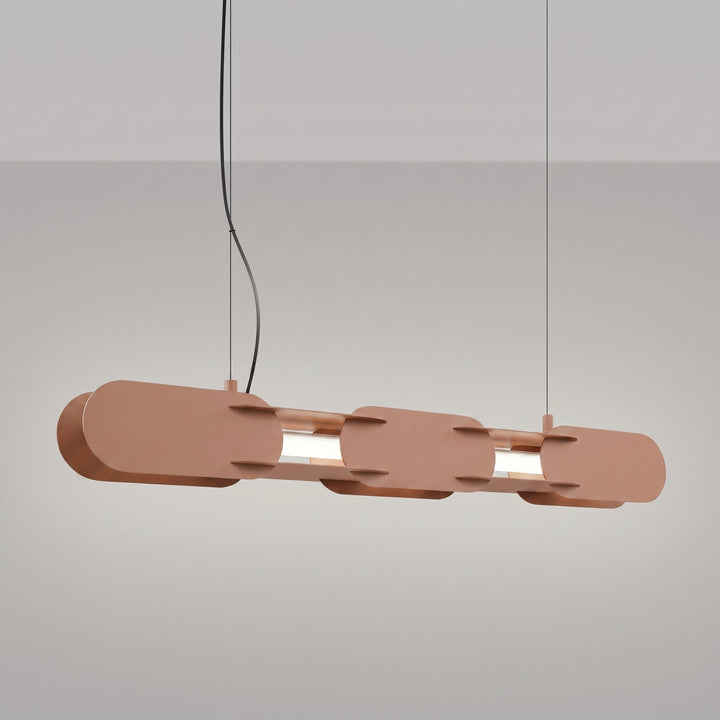 Suspension CHAIN moka allumée, suspendue