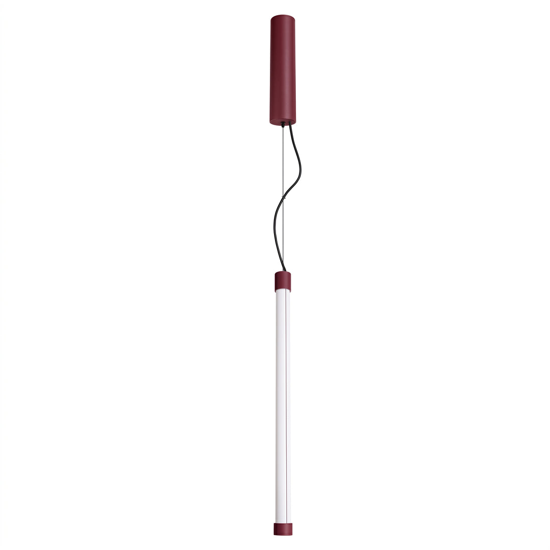 Suspension tube TRANG bordeaux vue d'ensemble