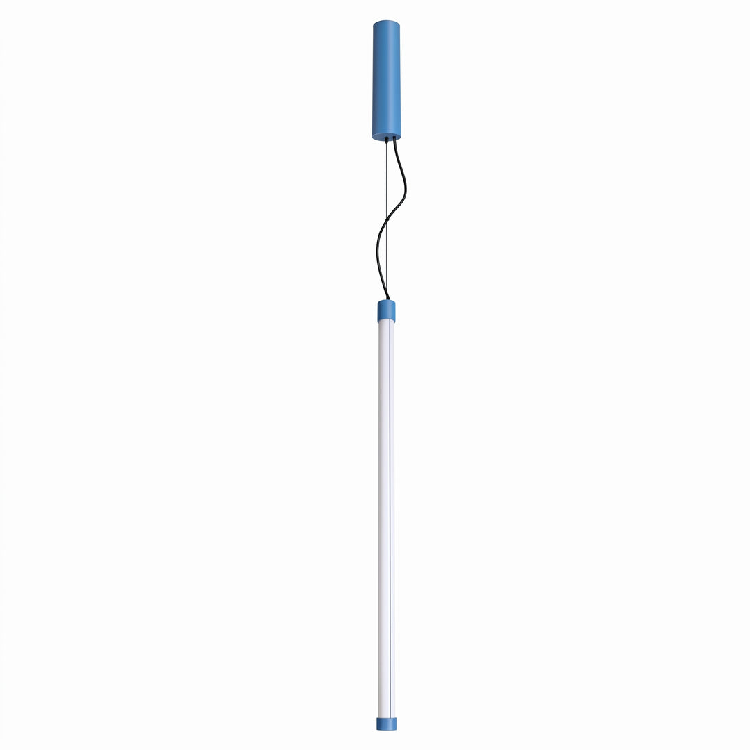 Suspension tube TRANG bleu clair vue d'ensemble