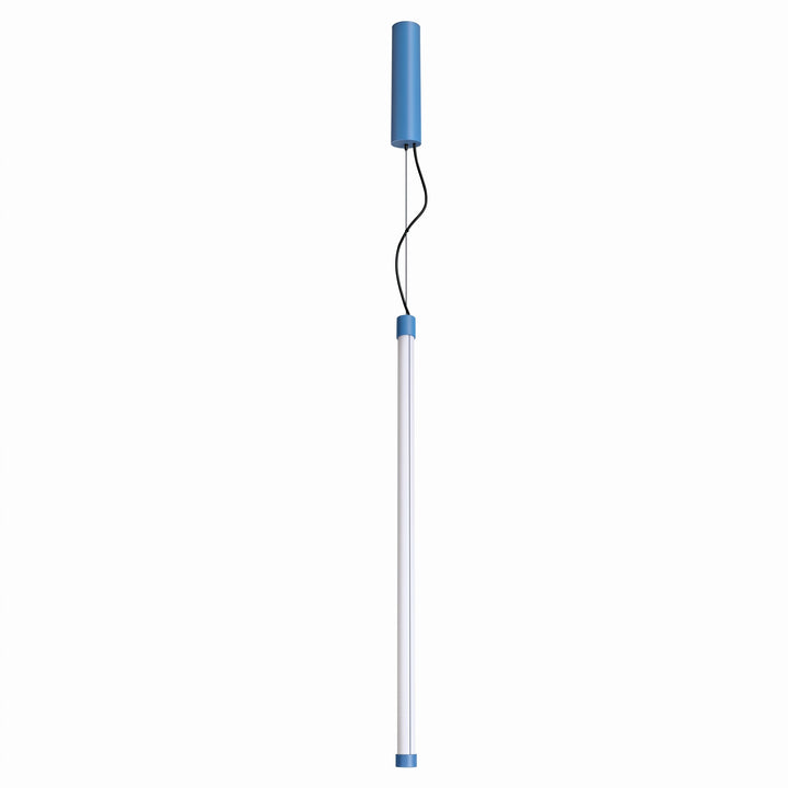 Suspension tube TRANG bleu clair vue d'ensemble