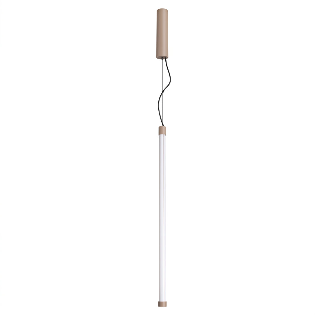 Suspension tube TRANG taupe vue d'ensemble
