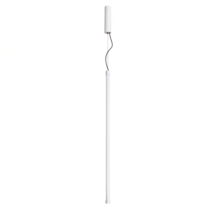 Suspension tube TRANG blanc vue d'ensemble