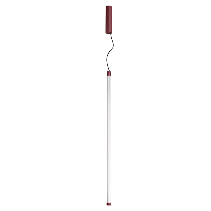 Suspension tube TRANG bordeaux vue d'ensemble