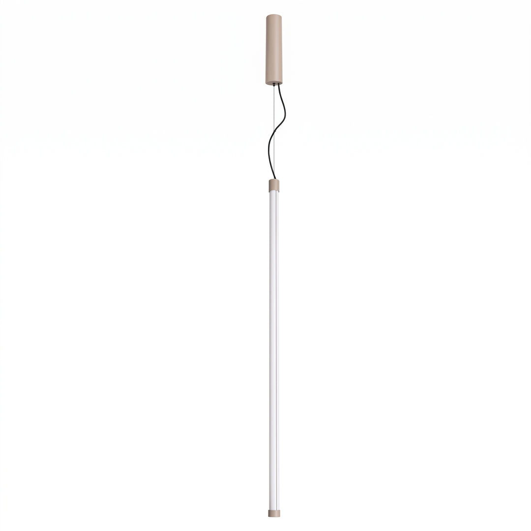 Suspension tube TRANG taupe vue d'ensemble