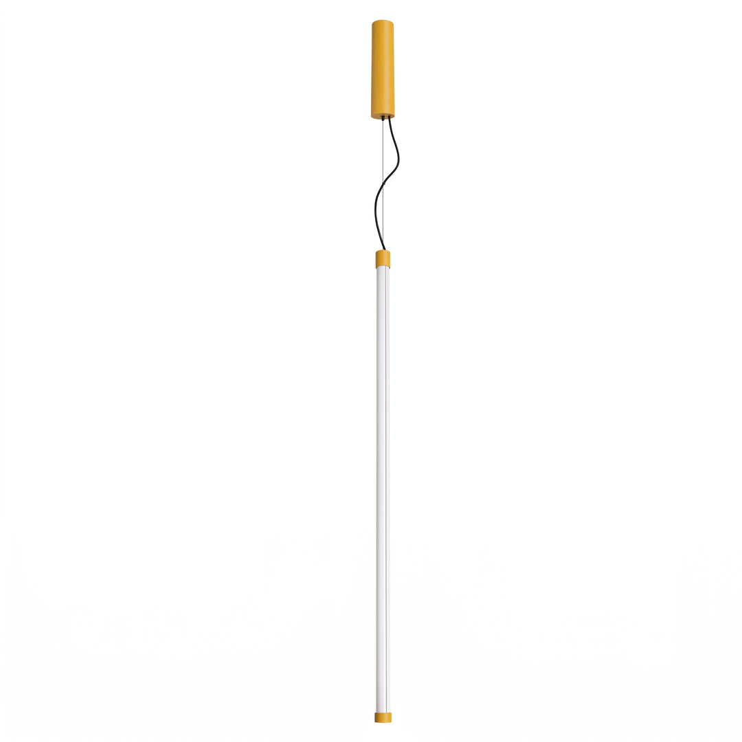 Suspension tube TRANG jaune vue d'ensemble