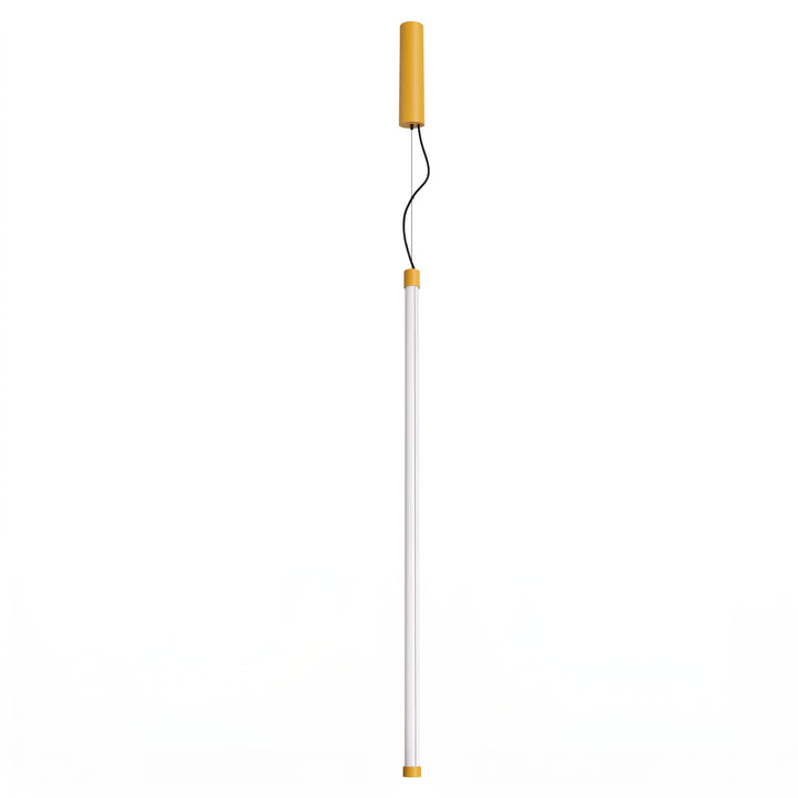 Suspension tube TRANG jaune vue d'ensemble