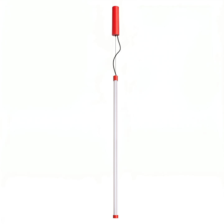 Suspension tube TRANG rouge vue d'ensemble