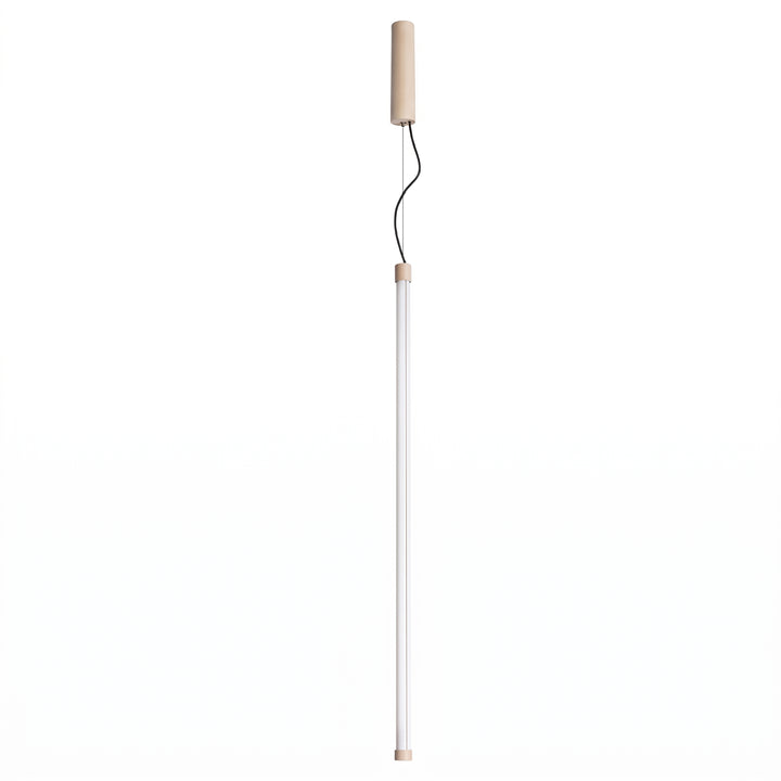 Suspension tube TRANG beige vue d'ensemble