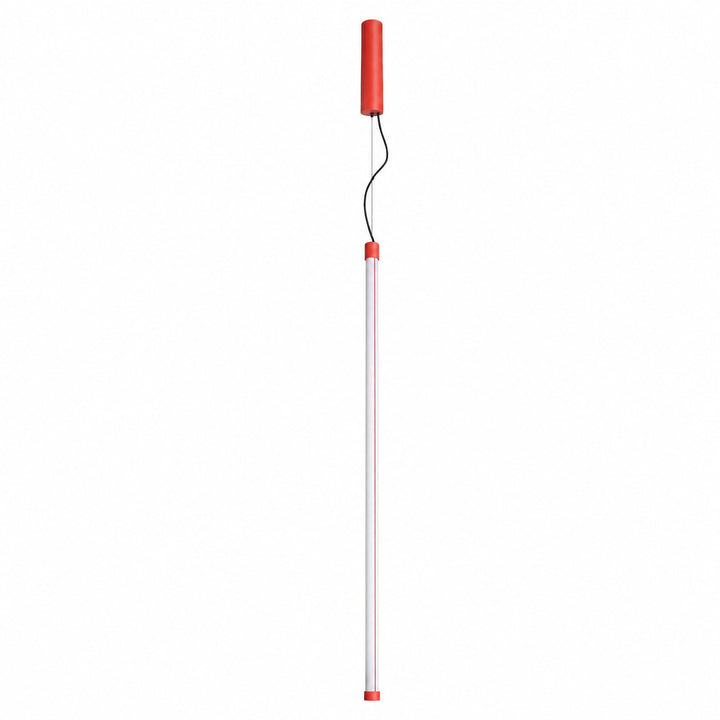 Suspension tube TRANG rouge vue d'ensemble
