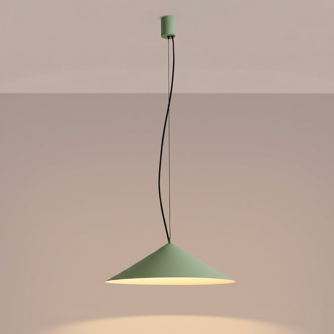 Suspension FINT sauge allumée, lumière vers le bas