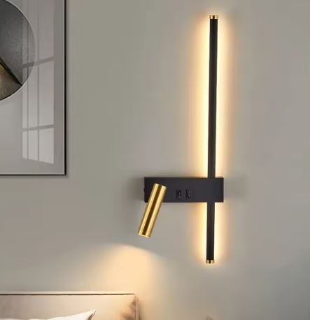 Grande applique murale LED ajustable

