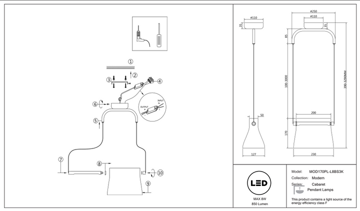 Suspension Luminaire | CABARET