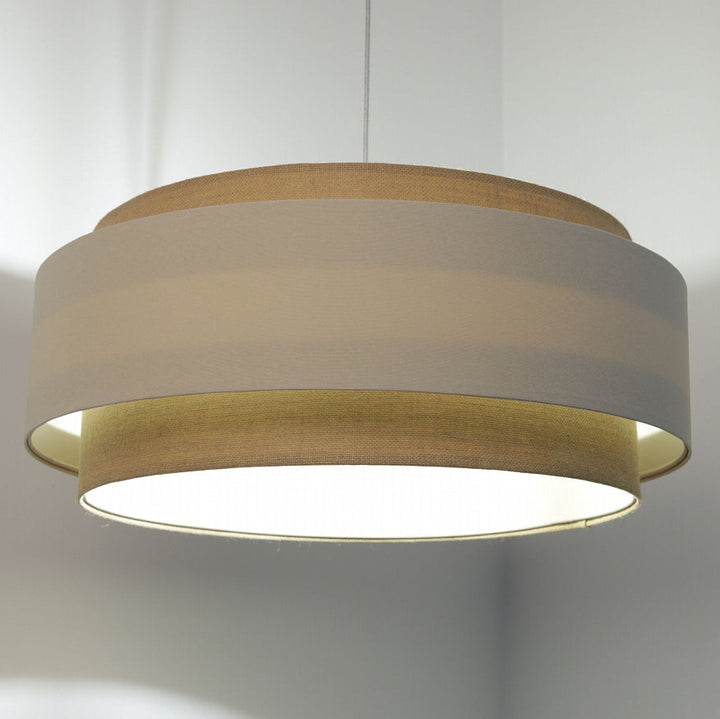 Suspension Luminaire | DOBLO BOHO 60 cm (Beige)