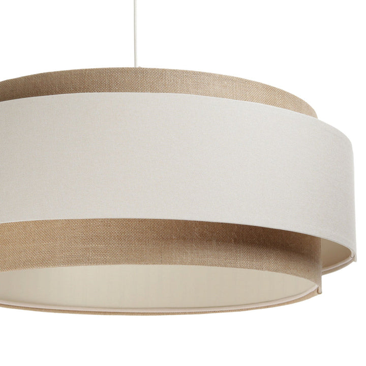 Pendant lamp Doblo BOHO Beige Ø60cm