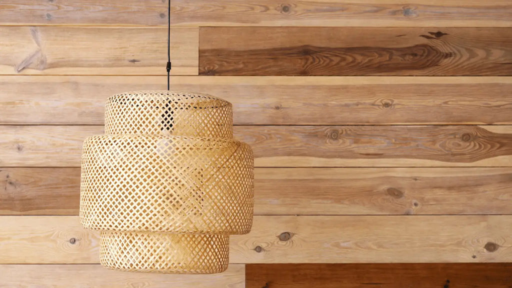 Entretien des lampes en osier
